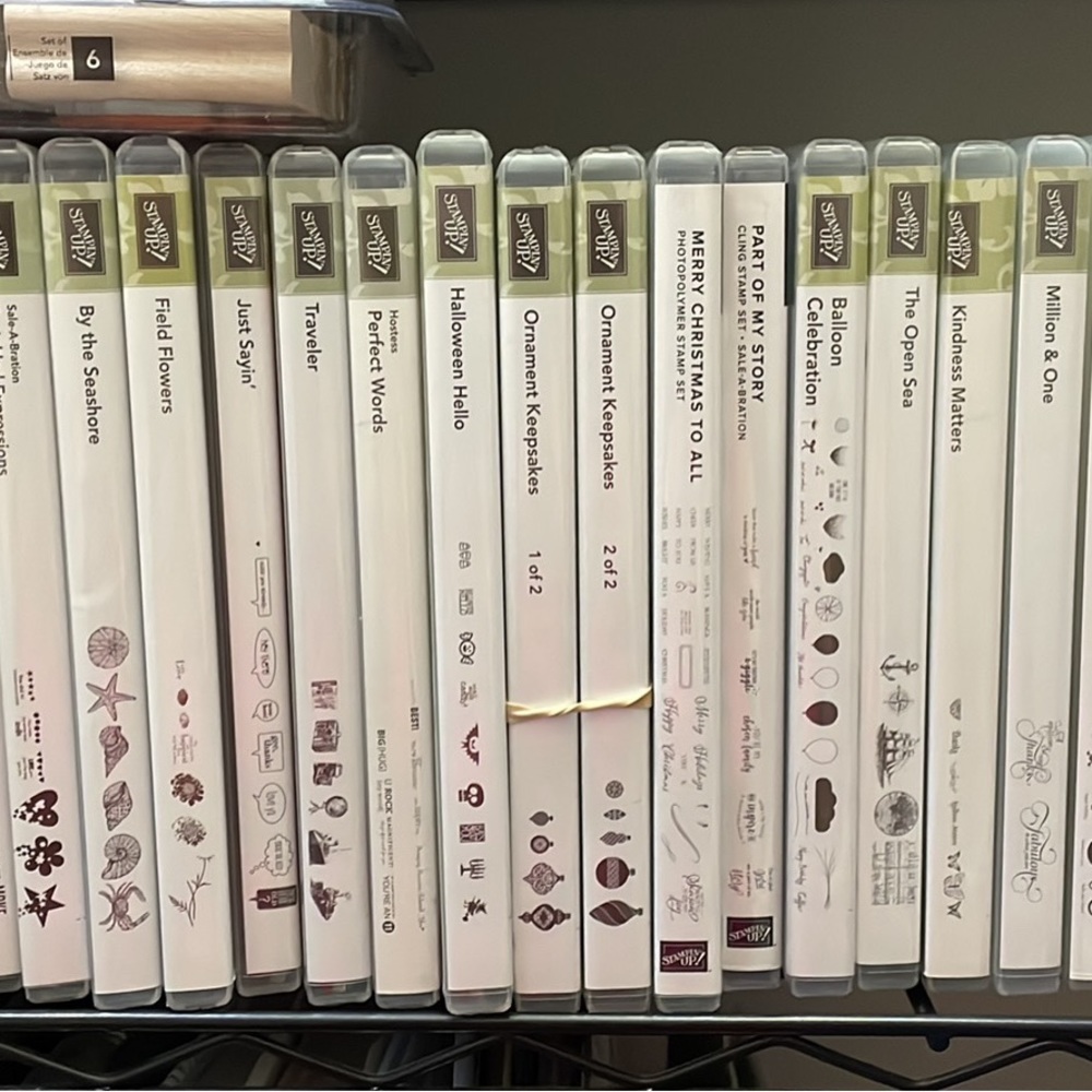 Lot of Stampin’ Up and Close to my Heart Stamps and accessories.